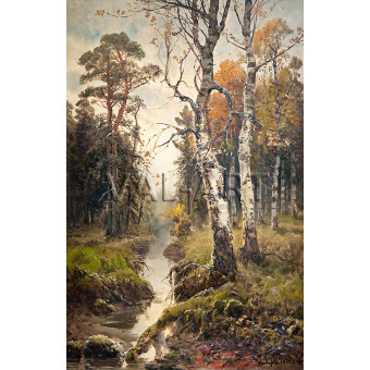 РЕПРОДУКЦИИ НА КАРТИНИ Есенен пейзаж (1909)